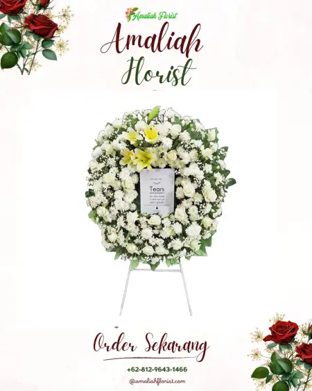 Krans Bunga Duka Simpang Katis